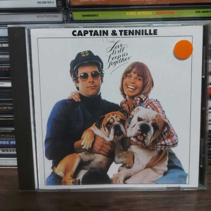 CD - The Captain & Tennillle - Love Will Keep Us Together