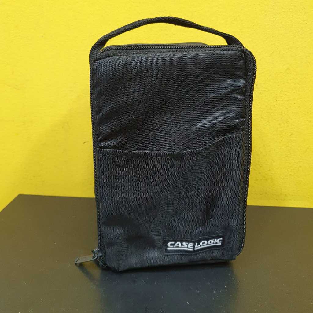 Case Rara - Case Logic Para Transportar CD CDs - Com Alça e Mochila acoplada de Proteção! Raro