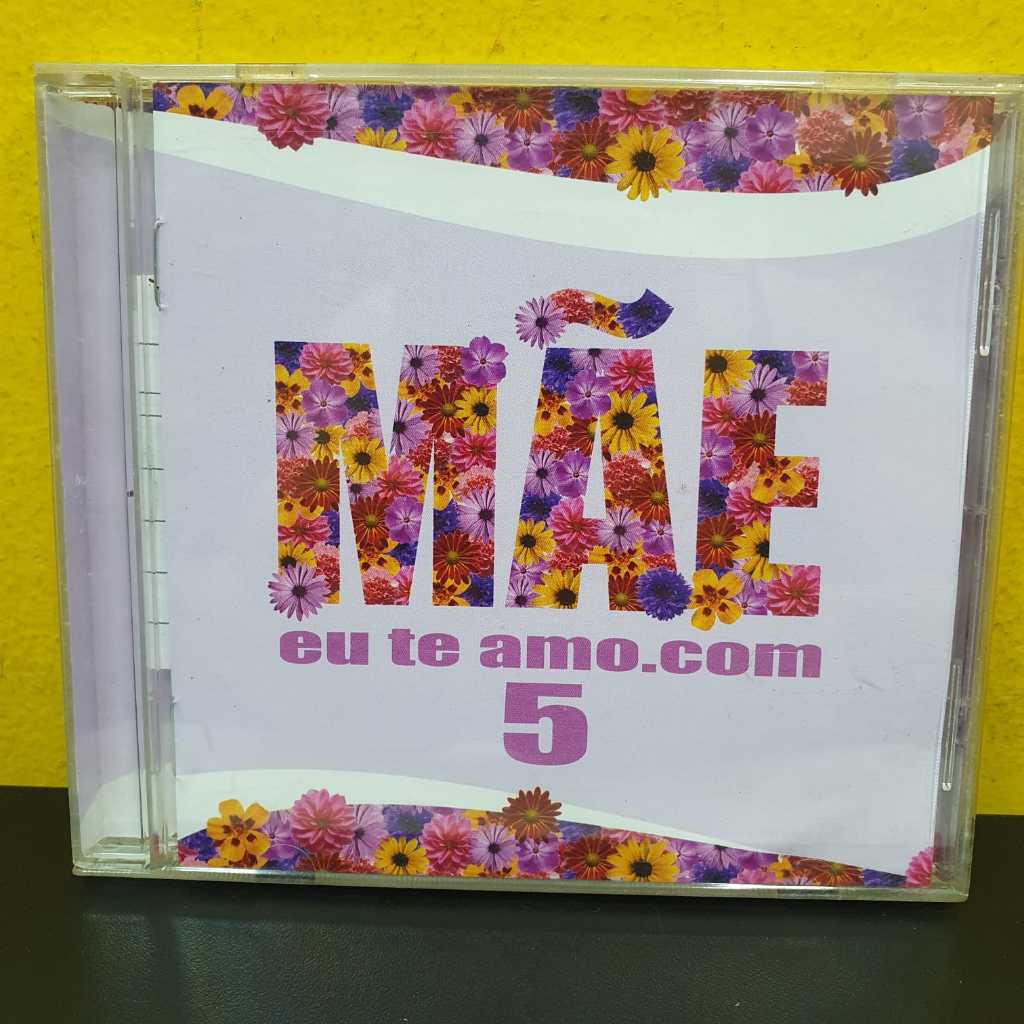 CD Gospel - Mãe eu te amo.com 5 - Bruna Karla - Aline Barros - Gislaine e Mylena - Léa Mendonça