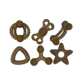 Brinquedo Osso Mordedor Fibra De Arroz Cães Cachorro Limpa Dentes Resistente Alivia Stress em Oferta na Shopee