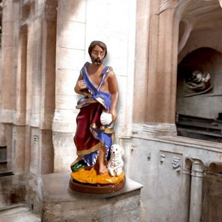 Escultura Imagem De São Joao Batista Resina 7cm em Oferta na Shopee