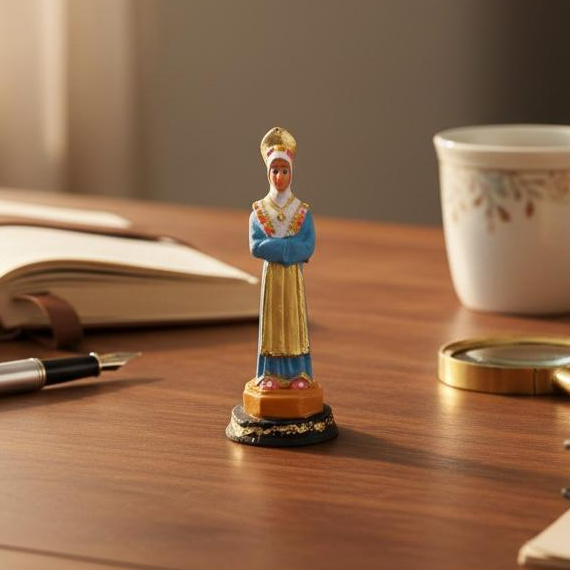 Imagem Nossa Senhora De Salete 7cm Resina