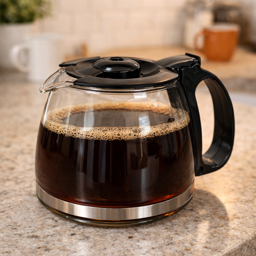 Jarra Para Cafeteira Britânia CP15 Em Inox Vidro Reforçado, Mondial 14/15 E Britânia Bella Arome 15