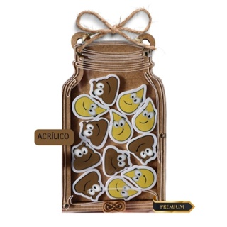 Pote Cocô e Xixi – Incentivo e recompensa positiva em acrílico e MDF - Desfralde lúdico e divertido xixi e cocô em Oferta na Shopee