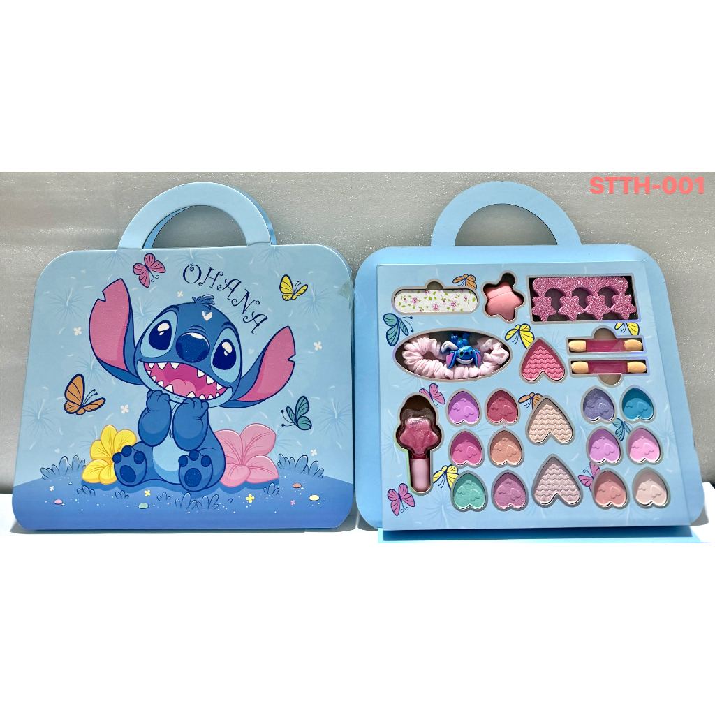 Hello Kitty/Stitch paleta de maquiagem Kapibala, maquiagem infantil, maquiagem divertida, promoção, presente em Oferta na Shopee