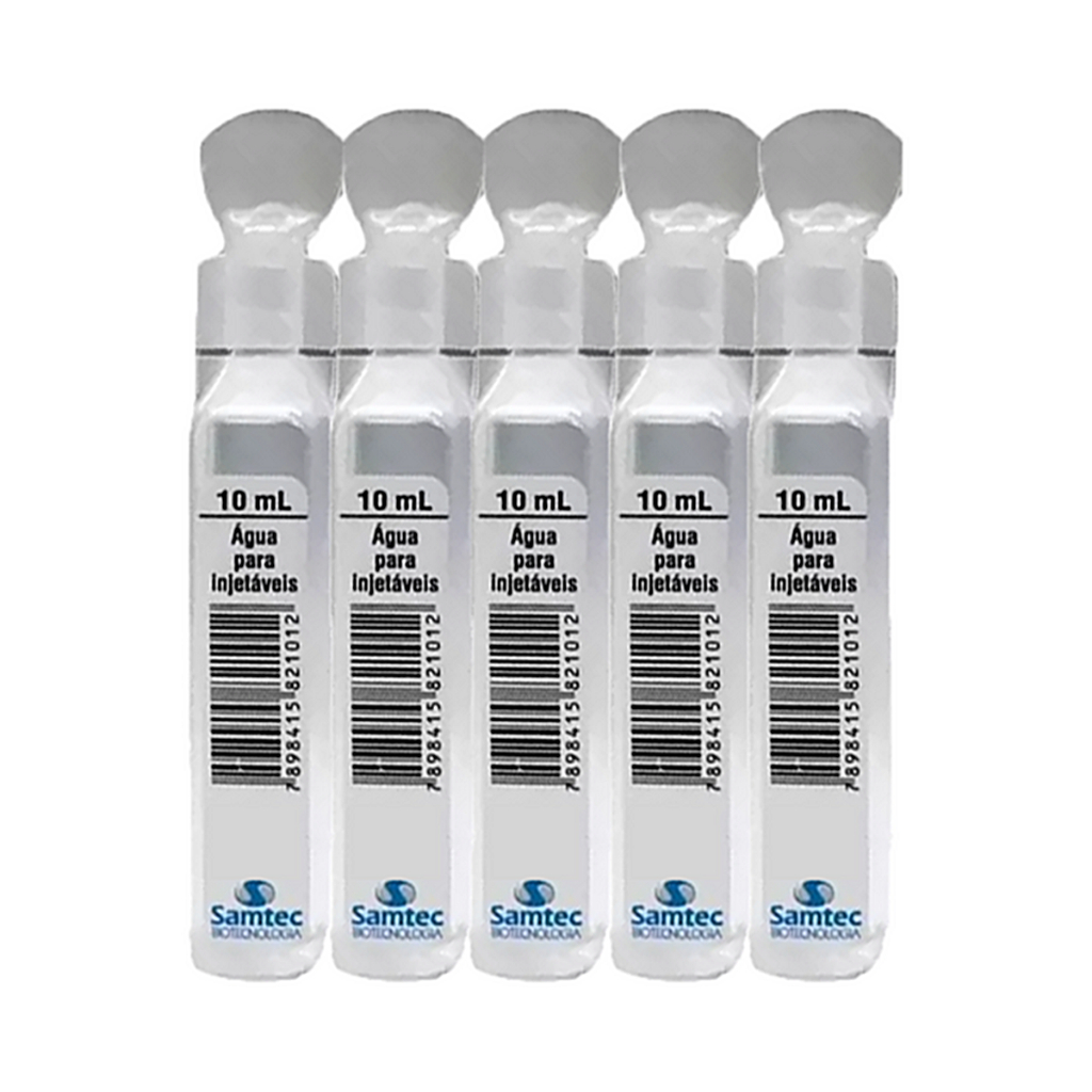 Agua Para Injeção 10ml - Cx Com 50 Unidades_Equiplex em Oferta na Shopee