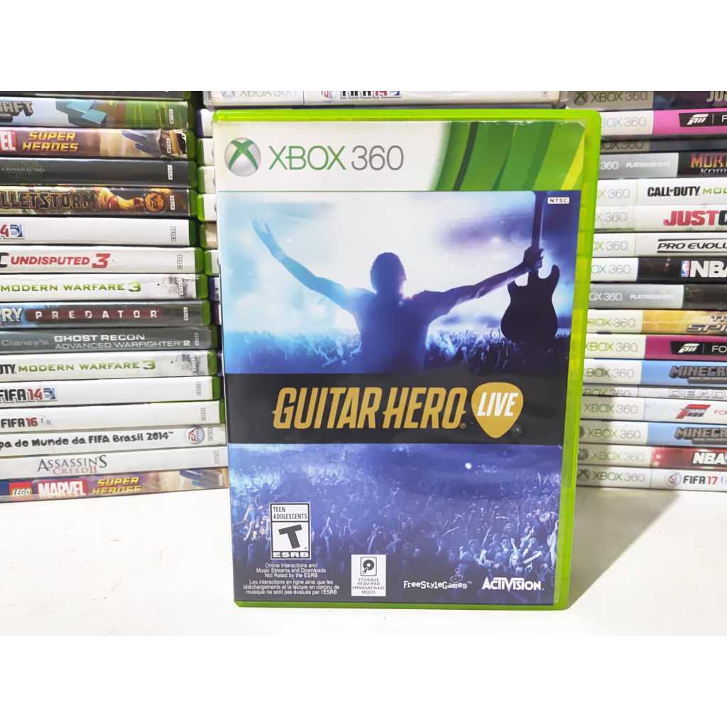 Guitar Hero Live Xbox360 Original / Mídia Física