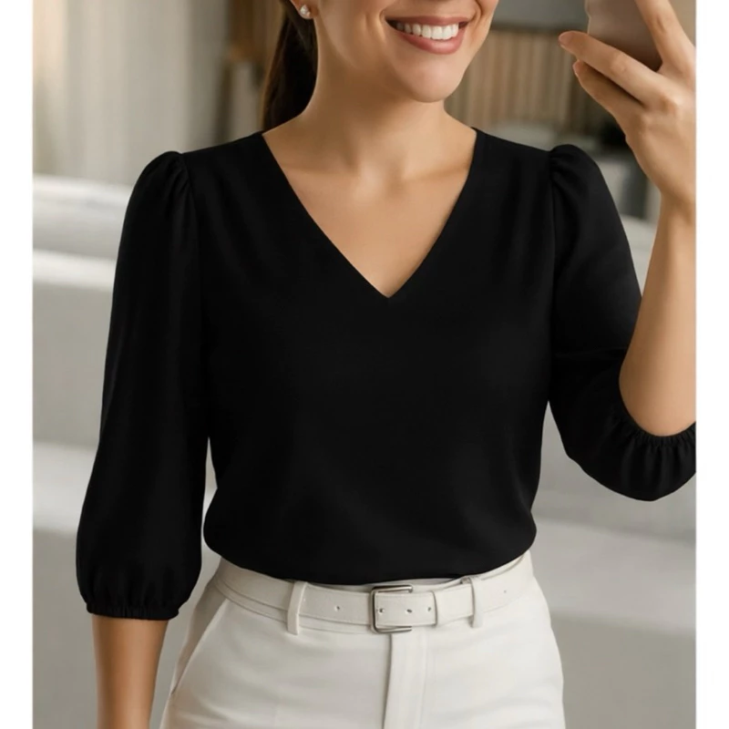 Blusa Social Feminina: 69% OFF! 🌟