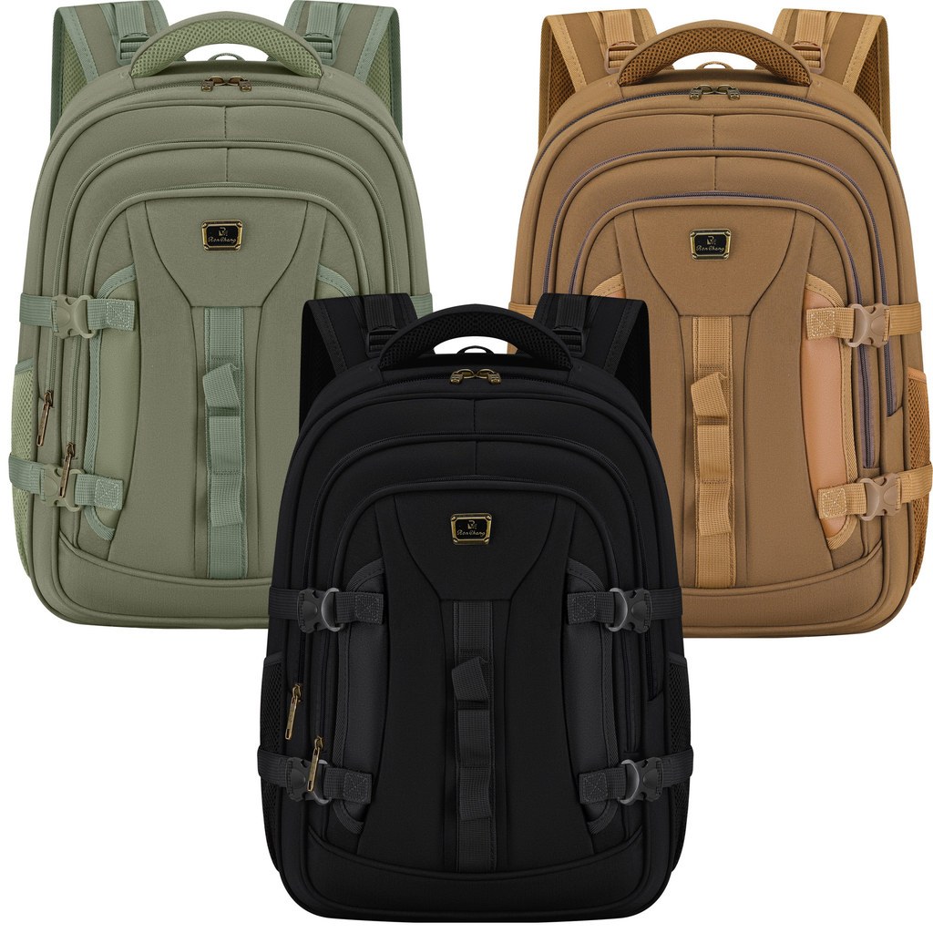 Mochila Unissex Retrô Impermeável Durável Grande Capacidade para Escola Faculdade Viagem Trabalho e Uso Diário em Oferta na Shopee