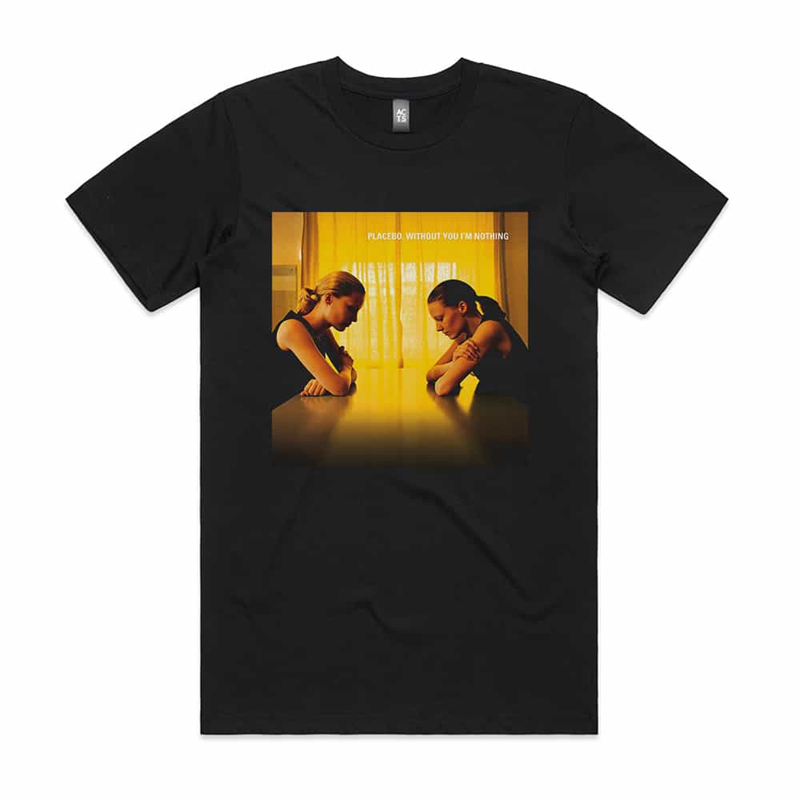 Camiseta Preta Placebo Without You I'M Nothing