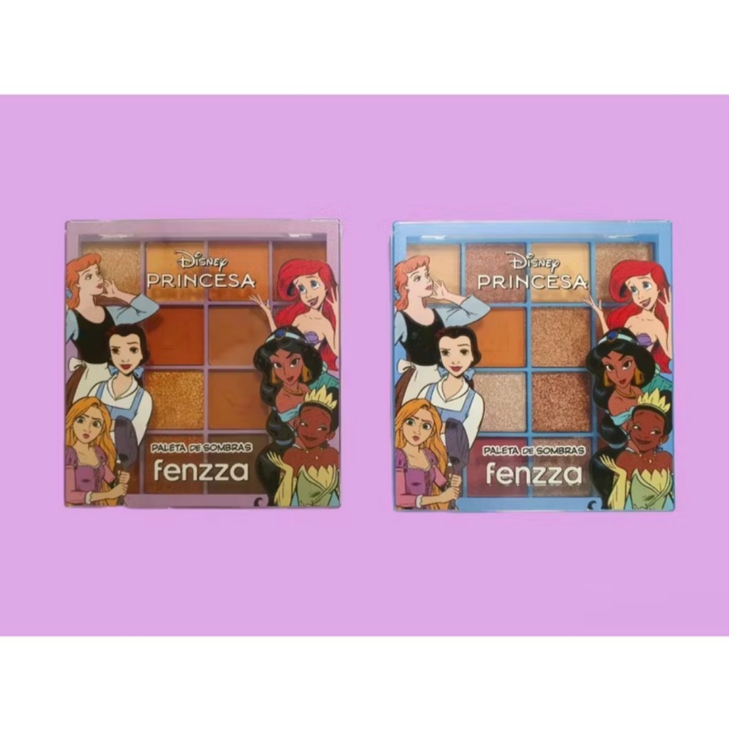 PALETA DE SOMBRAS PRINCESAS 16 CORES - FENZZA em Oferta na Shopee