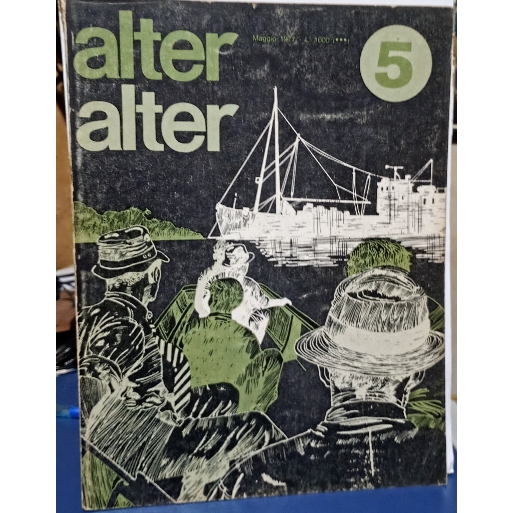 Alter Alter Magazine  5 - Quadrinhos adultos italianos - Guido Crepax e outros