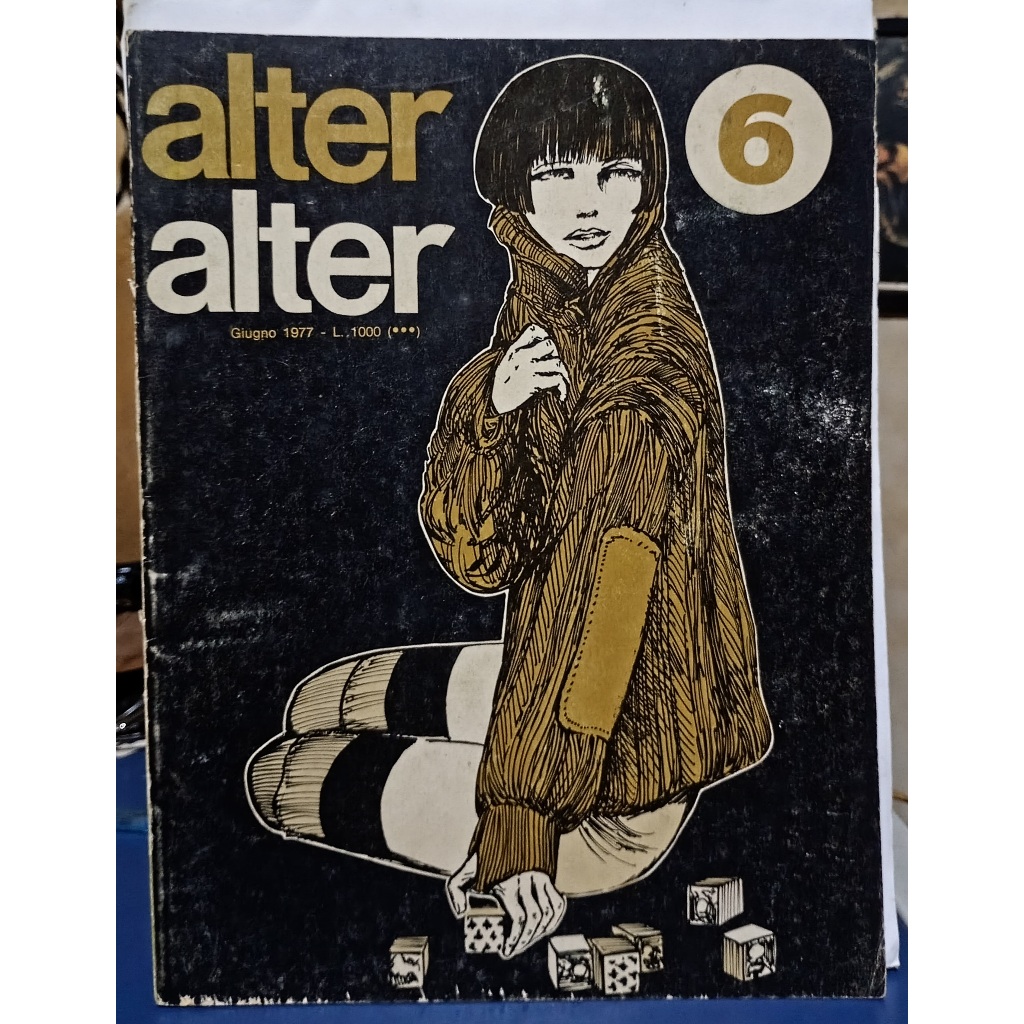 Alter Alter 6 - Quadrinhos adultos italianos - Guido Crepax e outros
