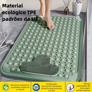 Tapete para Box de Banheiro - Antiderrapante com Ventosas - 40x70cm - Espesso e com Superfície Massageante em Oferta na Shopee