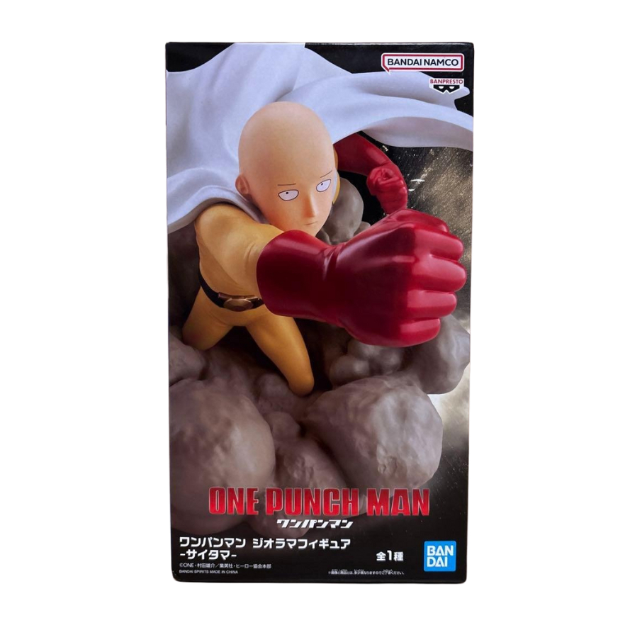 Banpresto One Punch Man Diorama Figure Saitama Japan Genis King Fubuki Tatsumaki