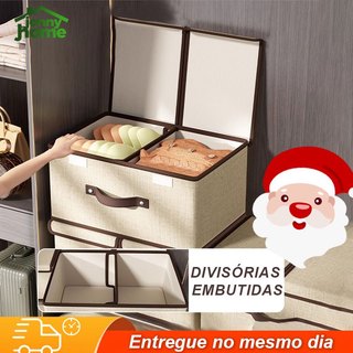 Caixa de armazenamento de capa dupla não tecida retrátil dobrável de grande capacidade pa…