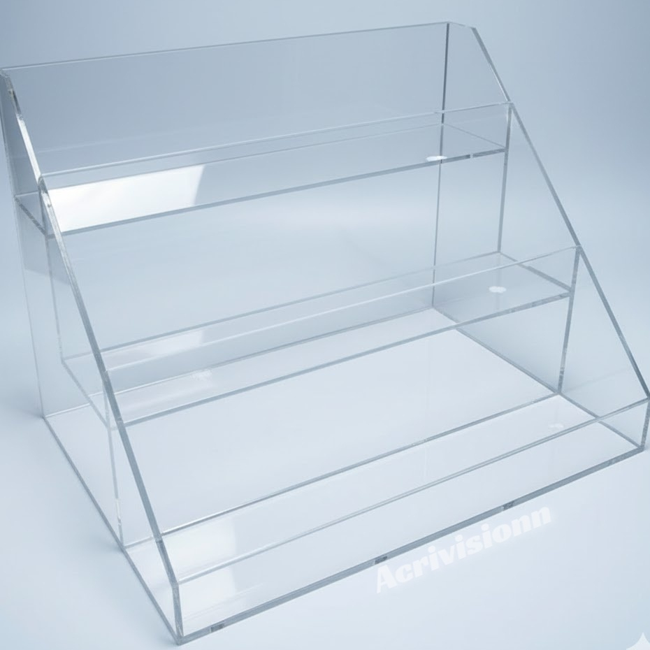 Porta Doces em Acrílico Transparente – Balas, Chicletes, Bombons e Fini