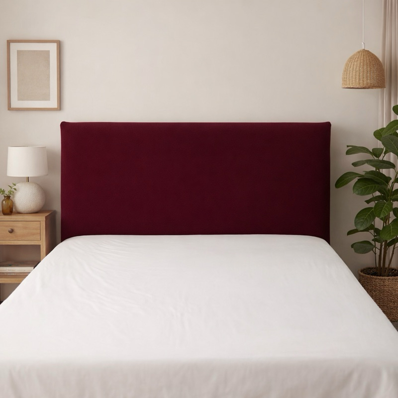 Capa de Cabeceira Suede Premium Elegância Para Cama Queen- Toque Macio e Visual Sofisticado