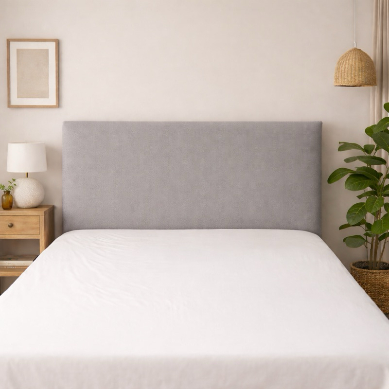 Capa Cabeceira Para Cama Tecido Suede Elegante Toque Macio Solteiro Padrão Queen