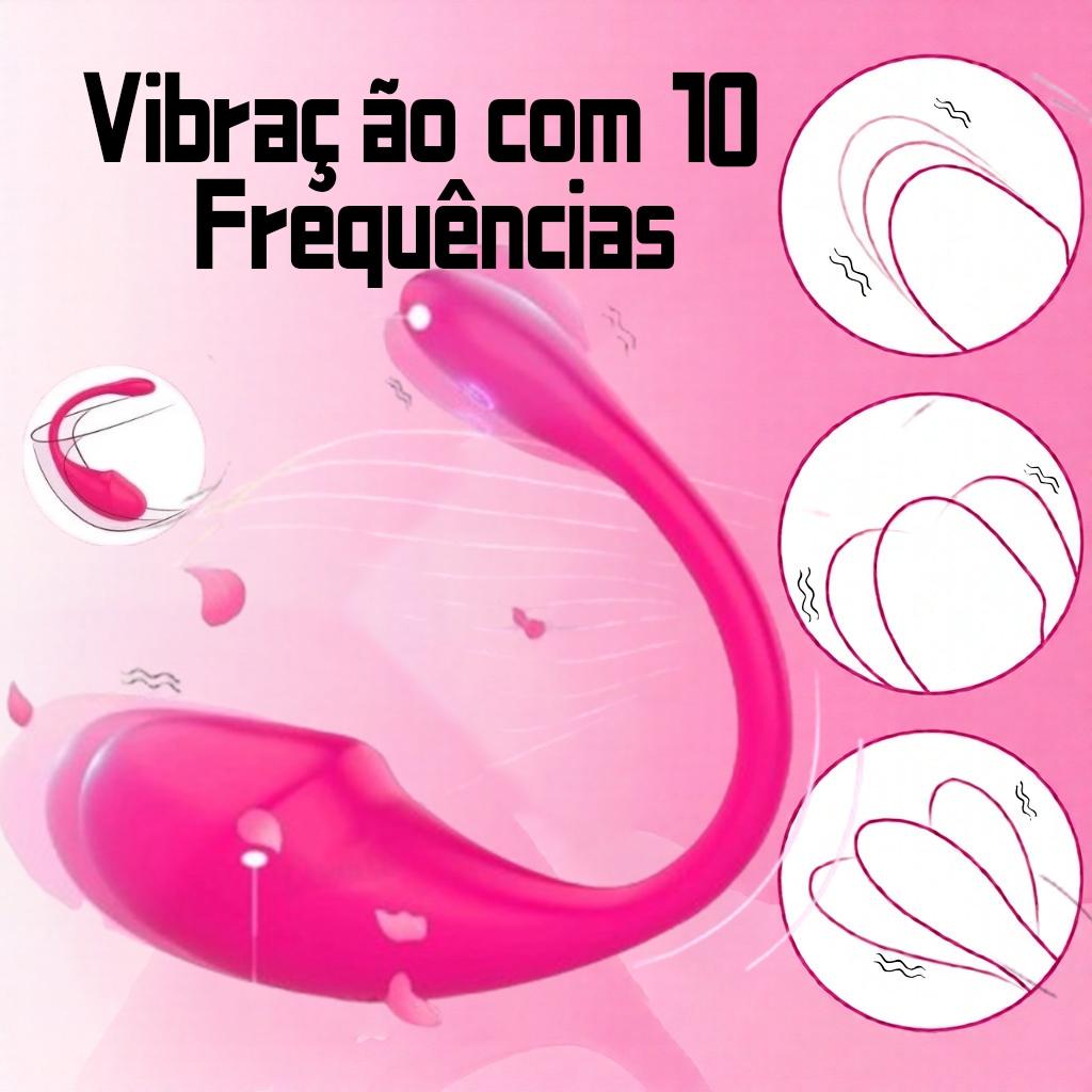 Vibrador de casal Bluetooth para mulheres controlado remotamente via aplicativo móvel recarregável em Oferta na Shopee