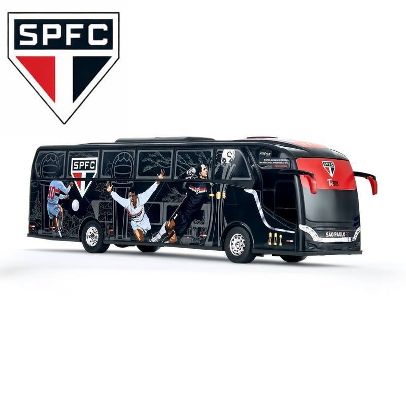 Brinquedo Onibus do Sao Paulo Oficial Original Licenciado - Usual Brinquedos