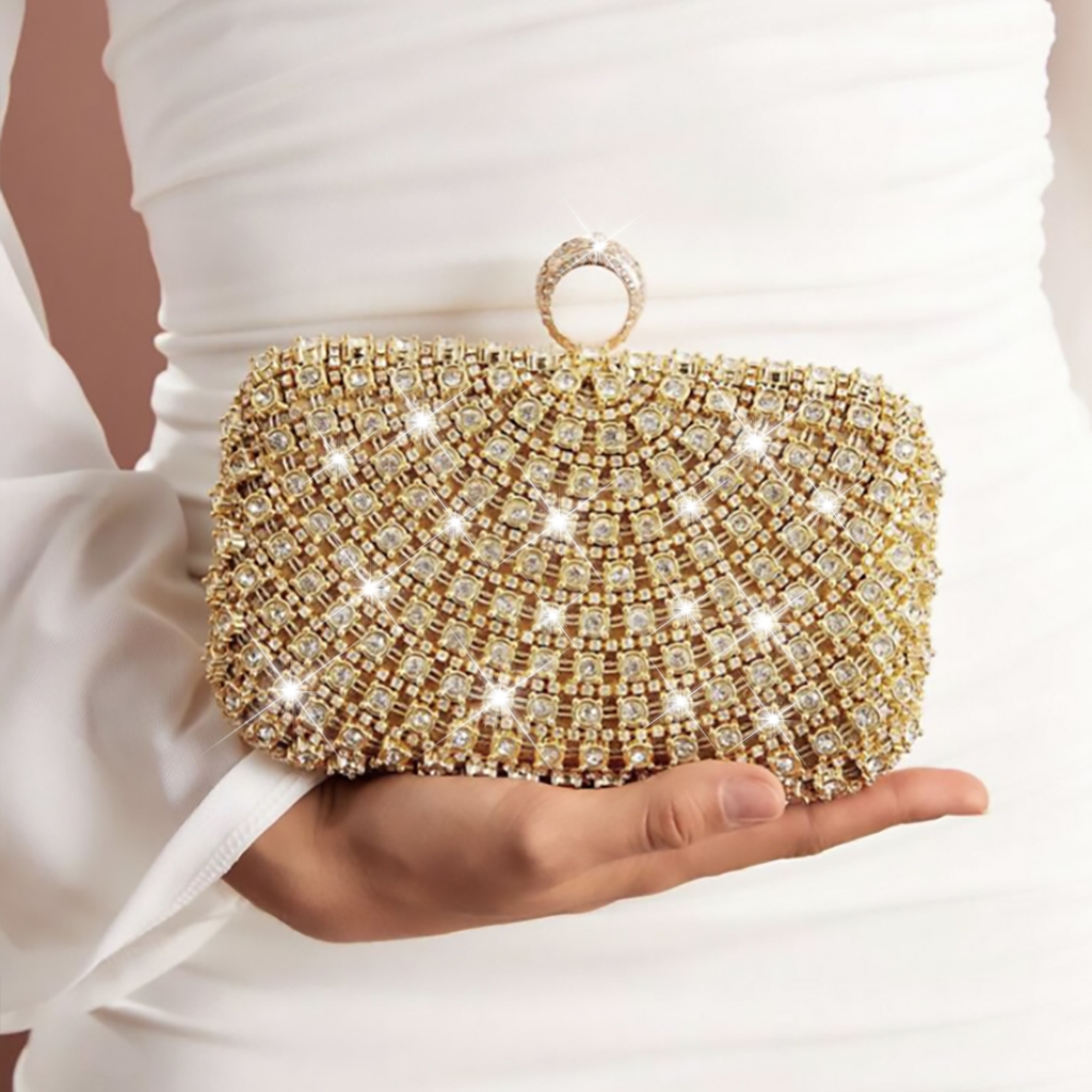 Bolsa Clutch Feminina 2 em 1 com Corrente Removível parasamento Festa e Jantar Y1108 em Oferta na Shopee