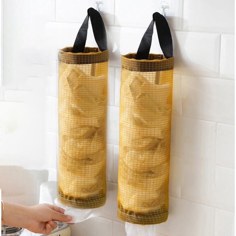 Dispenser de Sacolas Prático - Organizador de Plástico para Armazenamento em Casa em Oferta na Shopee