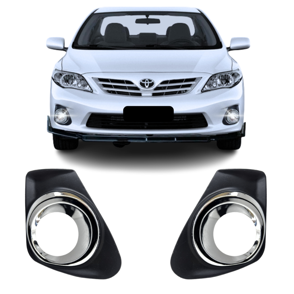 Par Moldura Cromada Milha Corolla 2012 A 2014 em Oferta na Shopee