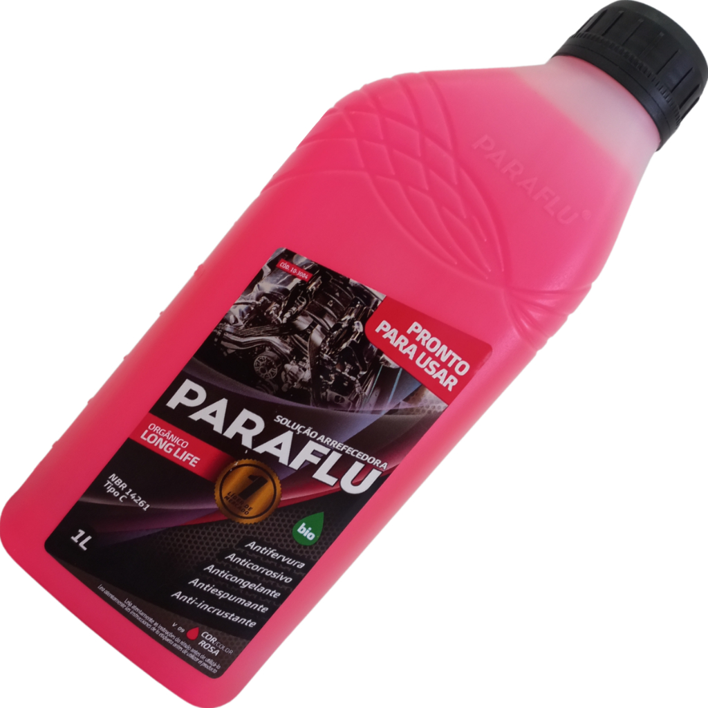 1 Aditivo Radiador Pronto Para Uso Organico Rosa Paraflu 1L em Oferta na Shopee