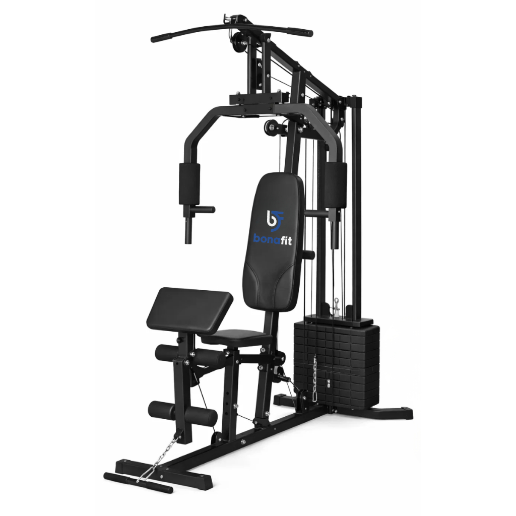 Estação de Musculação 72kg Ahead Sports Titan Completa com Banco Scott