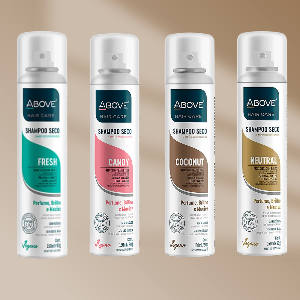 Shampoo a Seco Above 150ml Neutral Candy Coconut Fresh 3 a 12 unidades