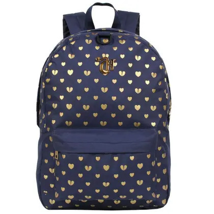 Mochila Escolar Capricho com Fone