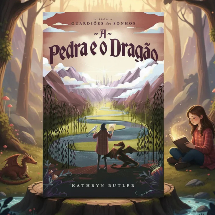 A Pedra e o Dragão | Kathryn Butler em Oferta na Shopee