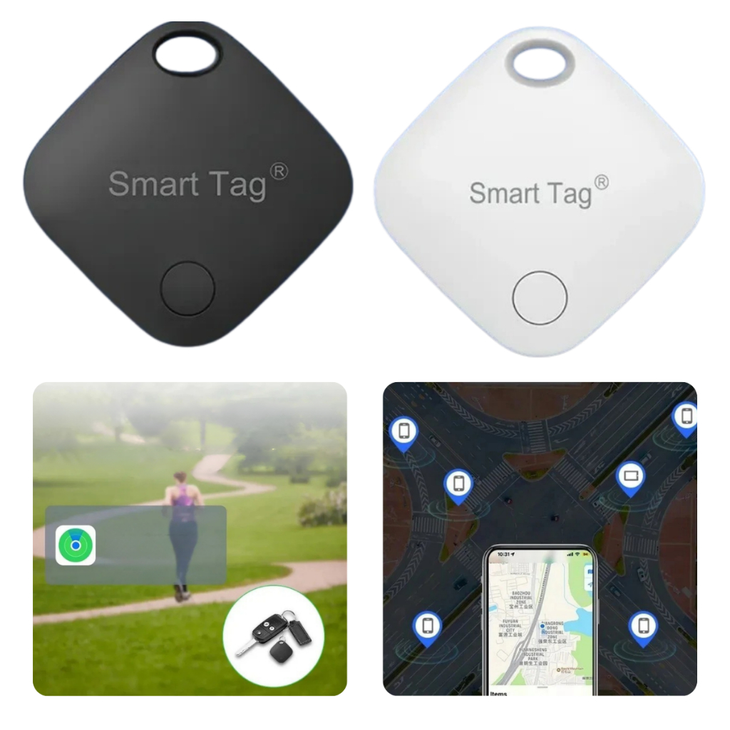 Smart Air Tag Rastreador Bluetooth Localizador Objetos Perdidos/Pet