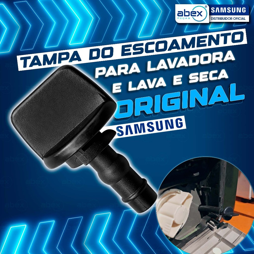 Tampa De Escoamento De Água Filtro Fiapos Para Lavadora E Lava E Seca Samsung DC