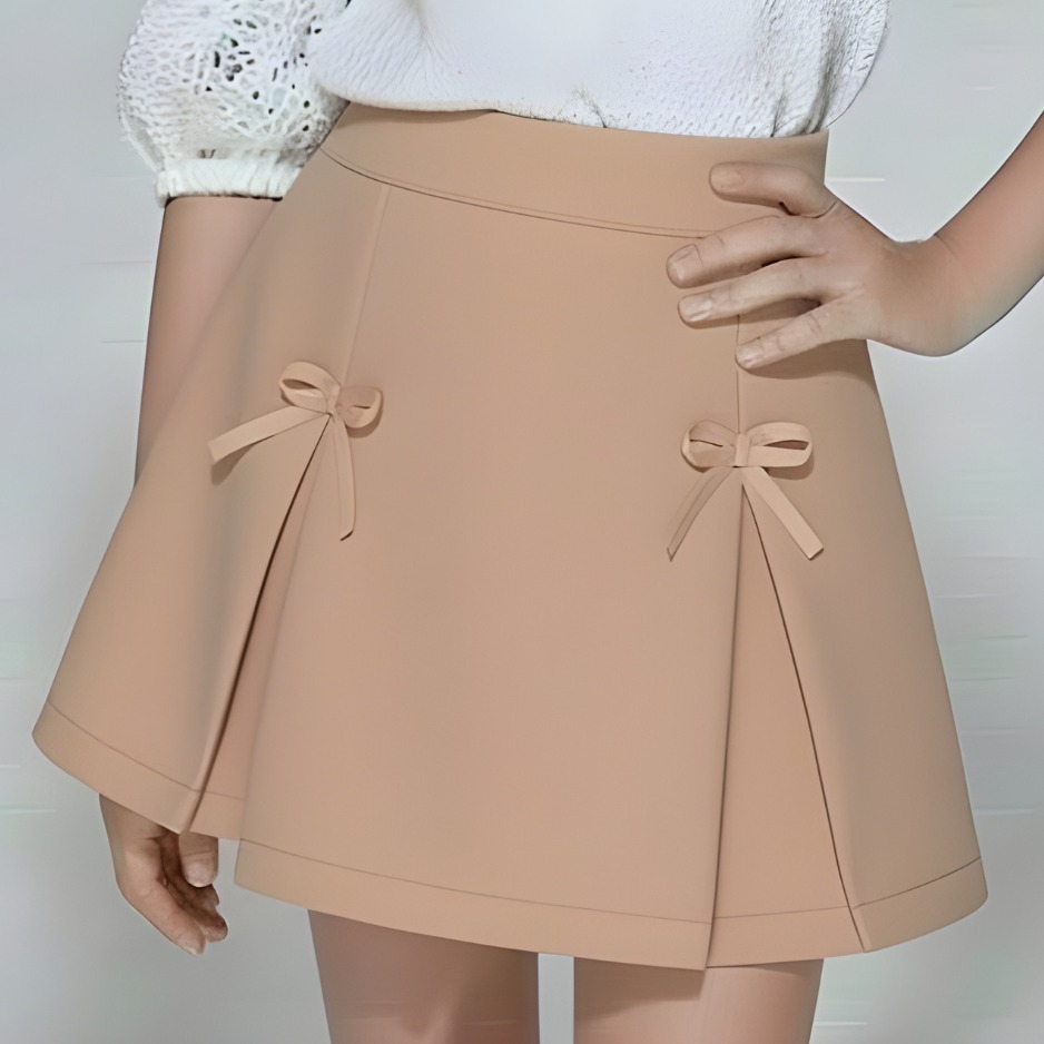 Short Saia Infantil Feminino Alfaiataria Premium com Design Delicado – Tendência Moda Kids 2026