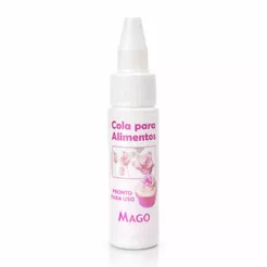 Cola Para Alimentos Confeitaria 15g Mago