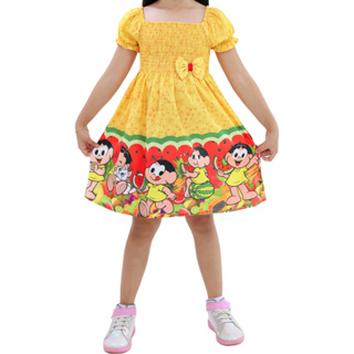 Vestido Infantil Chuva de Amor em Oferta na Shopee