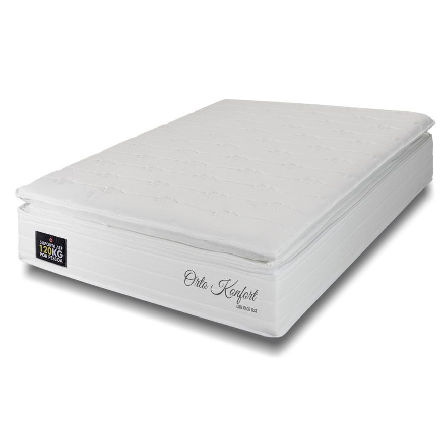 Colchão Solteiro Hellen Orto Confort One Face D33 88 x 188 x 29cm em Oferta na Shopee