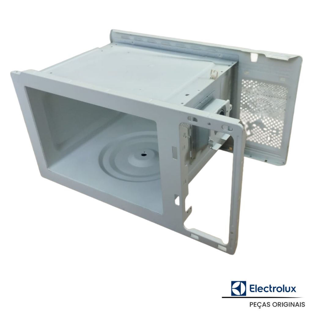 Cavidade Gabinete Microondas Electrolux ME21S 10211CBA Original Restaurada