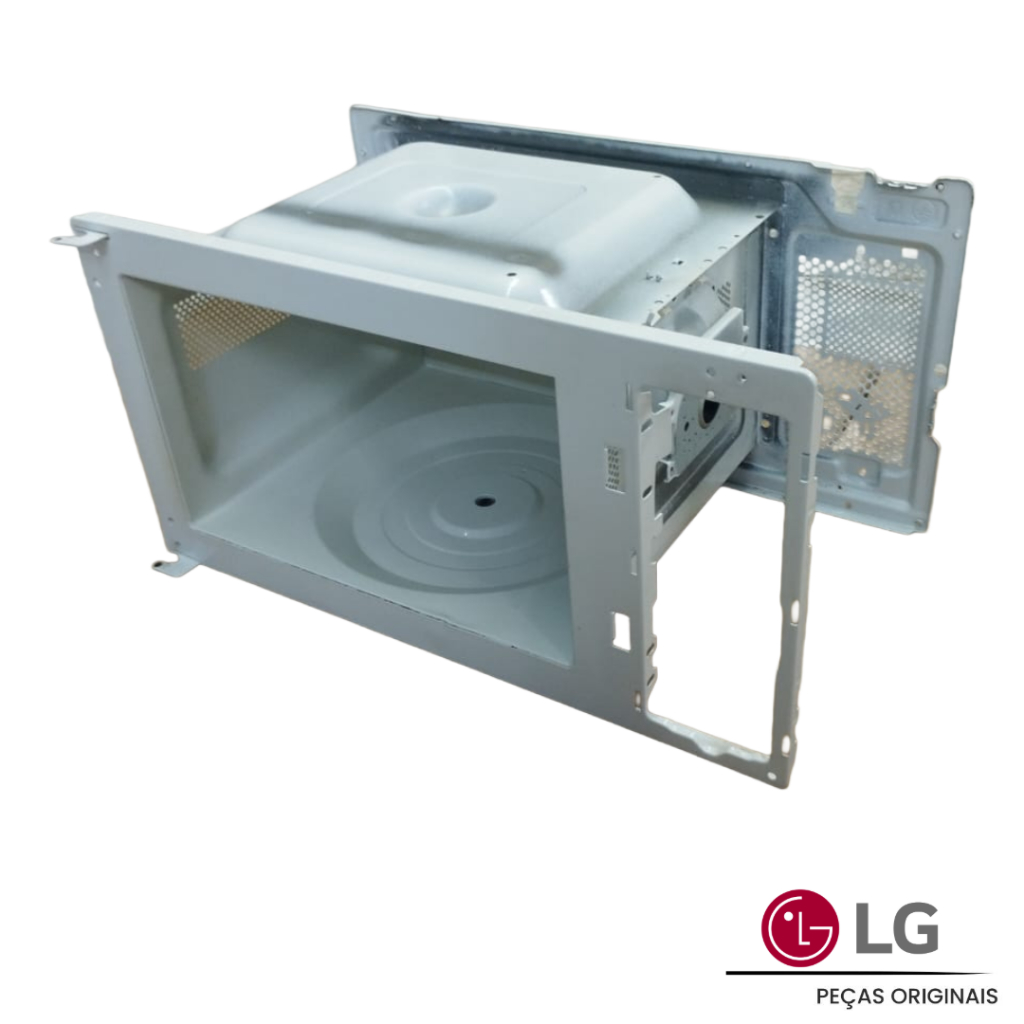 Cavidade Gabinete Microondas LG MS1944A Original Usada