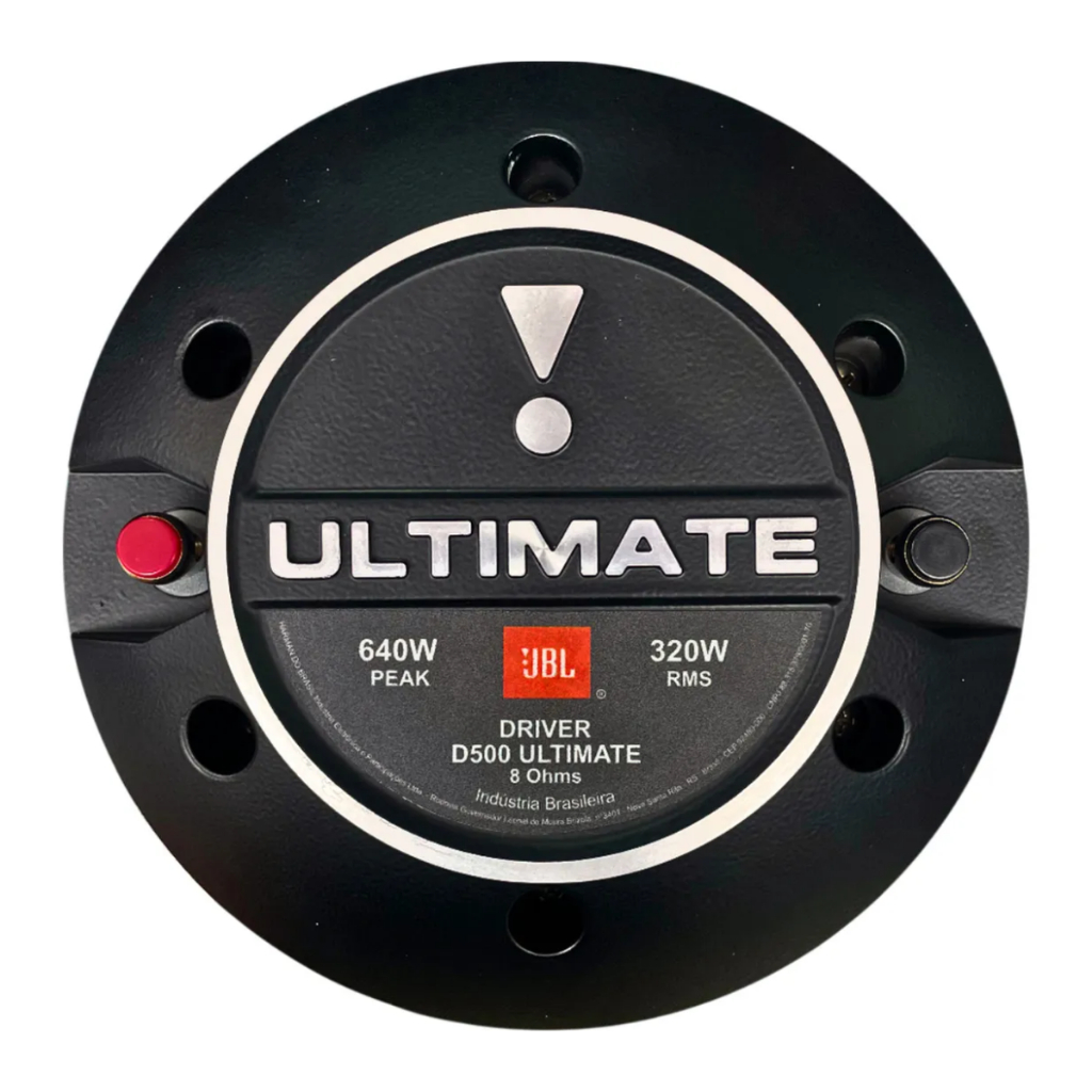 Driver JBL D500 Ultimate 320W RMS 8 Ohms Médio Alto Som Automotivo Trio