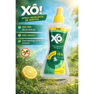 Repelente Xô Inseto SPRAY 200mL - Proteção até 10h e Fragrância Suave em Oferta na Shopee