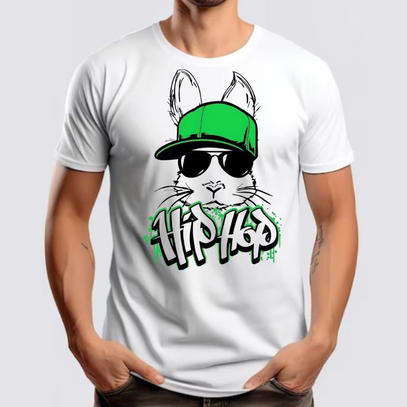 Camiseta Oversized Streetwear Estampada Unissex Skatista Hip Hop