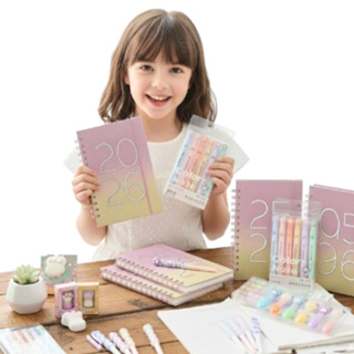 Kit Papelaria Fofa Kawaii  Garra Completo Com 17 Itens Agenda 2026 caneta, borracha em Oferta na Shopee