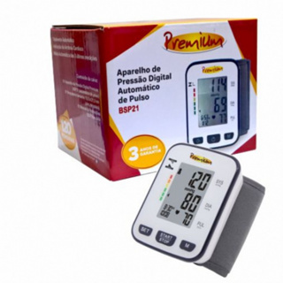 Aparelho De Pressão Digital Automático De Pulso BSP21 Premium em Oferta na Shopee