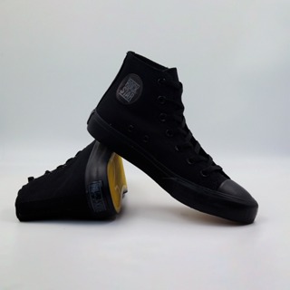 Tênis Preto All Black Cano Alto Unissex Versátil Confortável e De Alta Qualidade Tevet em Oferta na Shopee