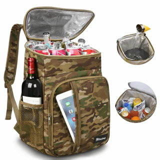 Mochila Térmica 23L Premium Multifuncional Alta Capacidade Compartimento Isotérmico Porta Bebidas em Oferta na Shopee