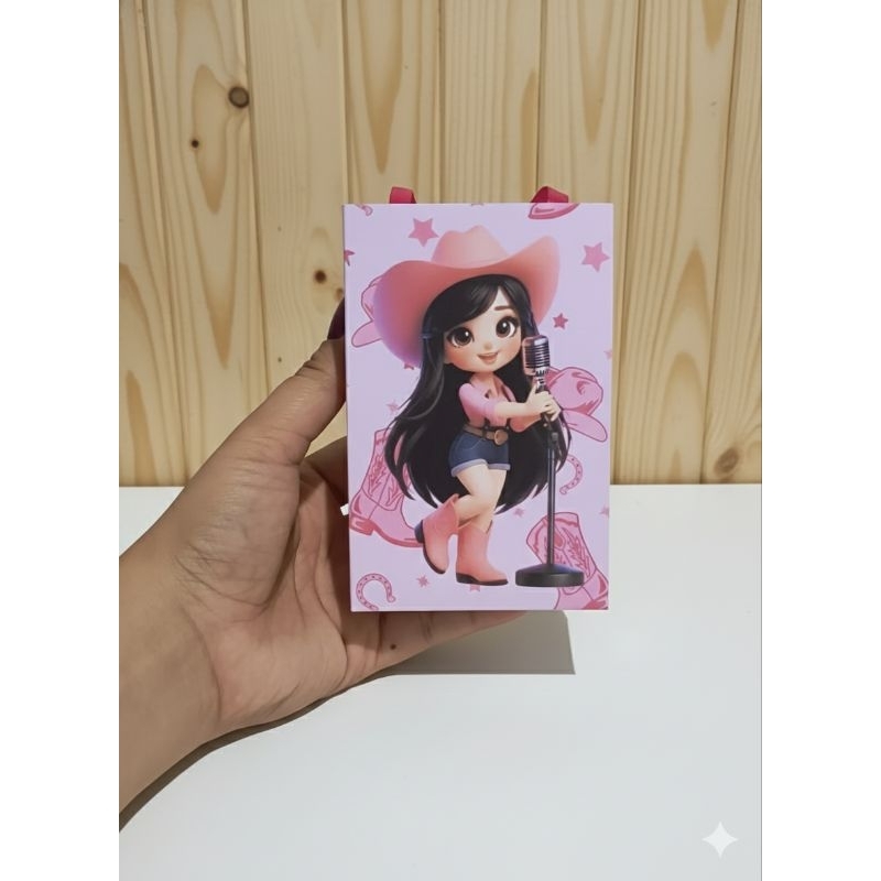 Mini Sacolinha Personalizada Festa| Lembrancinhas Aniversário| Sacolinha Surpresa Personalizada Ana Castela/ Pegue Monte