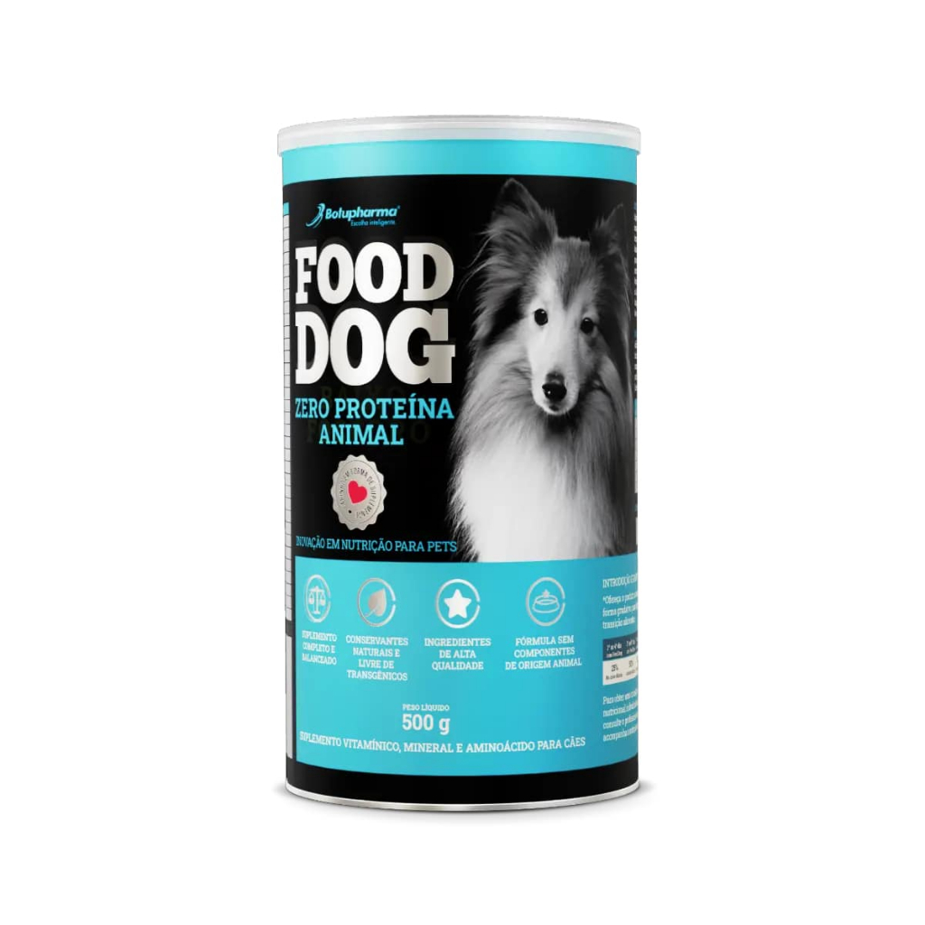Food Dog Zero Proteina Suplemento Botupharma 500g